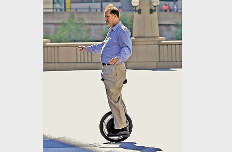 Self Balancing Unicycle, צילום: אם סי טי