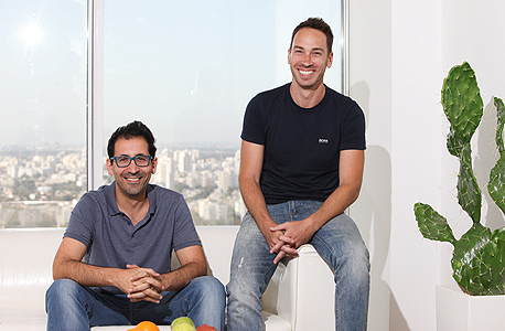 יוסי מרואני (מימין) ונועם פיין יוסי מרואני (מימין) ונועם פיין
