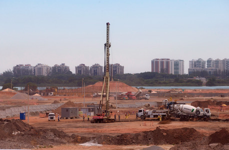 המצב כיום בפארק האולימפי בריו דה ז'נרו. "המצב קריטי" המצב כיום בפארק האולימפי בריו דה ז'נרו. "המצב קריטי"