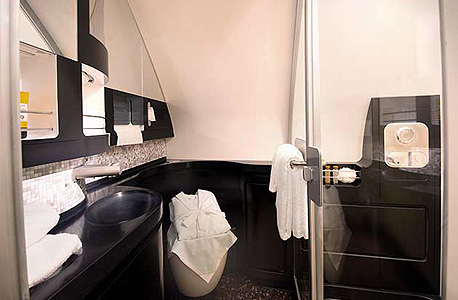 חברת תעופה אתיחאד מחלקה ראשונה סוויטה, צילום: אתיחאד