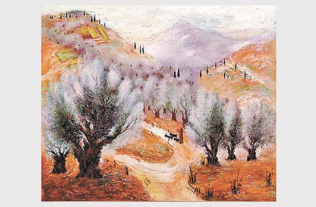 "נוף בגליל", ראובן רובין "נוף בגליל", ראובן רובין