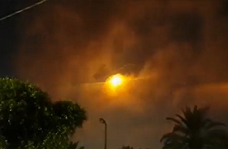 יירוט רקטה באזור המועצה האזורית אשכול, שלשום יירוט רקטה באזור המועצה האזורית אשכול, שלשום