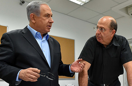 בוגי יעלון ובנימין נתניהו בוגי יעלון ובנימין נתניהו