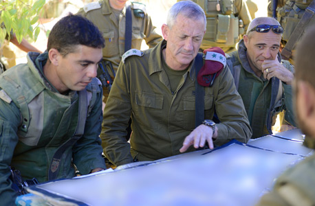 ה רמטכ"ל בני גנץ רמטכ"ל , צילום: דובר צה"ל