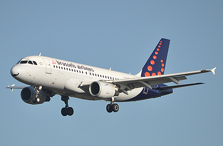 חברת תעופה בריסל איירליינס מטוס בלגיה 