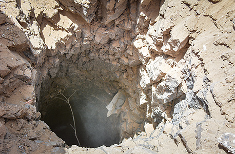 מנהרה של חמאס שנחשפה, צילום: דובר צה"ל