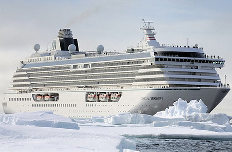 לעשירים ואמיצים: ספינת פאר תחצה לראשונה את הים הארקטי מצפון לקנדה