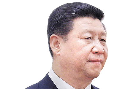 נשיא סין שי ג'ינפינג. מחווה תמורת מחווה