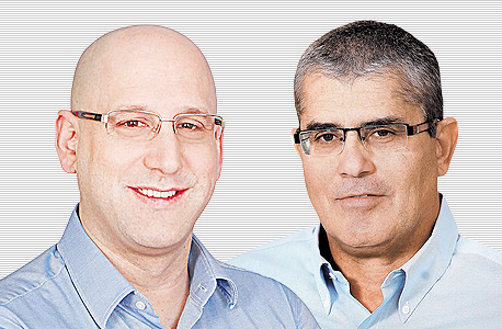 מימין: חיים רומנו מנכ"ל פרטנר וניר שטרן מנכ"ל סלקום מימין: חיים רומנו מנכ"ל פרטנר וניר שטרן מנכ"ל סלקום