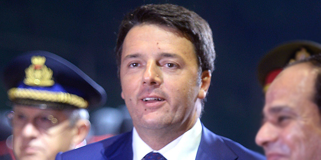 מתיאו רנצי, ראש ממשלת איטליה, צילום: איי אף פי