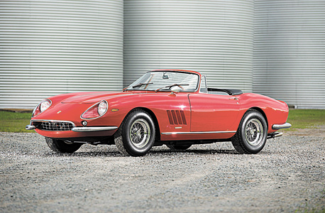 פרארי ספיידר 275 GTB/4s NART. יועדה לשוק האמריקאי פרארי ספיידר 275 GTB/4s NART. יועדה לשוק האמריקאי