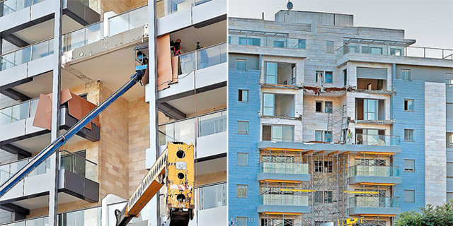 המהנדס בן עזרא: "הבניין של גינדי שבו קרסה המרפסת חוזק ללא היתר"