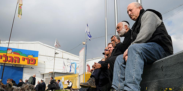 ההסתדרות לביה"ד: חייבו את בעלי פרי גליל לפתוח את המפעל מחדש