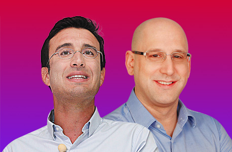 מימין: ניר שטרן ומיכאל גולן מימין: ניר שטרן ומיכאל גולן