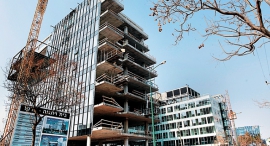 Construction in Herzliya. Photo: Amit Shaal Construction in Herzliya. Photo: Amit Shaal