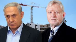 שפירא ונתניהו, צילום: אלכס קולומויסקי