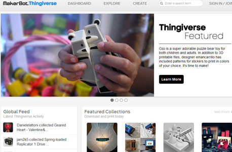 אתר Thingverse אתר Thingverse