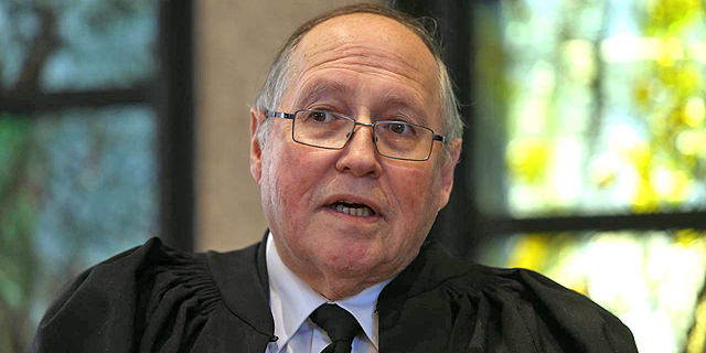השופט אליקים רובינשטיין, סגן נשיאת בית משפט העליון, צילום: עמית שאבי
