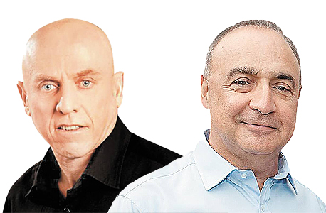 מימין לן בלווטניק ויוסי ורשבסקי מימין לן בלווטניק ויוסי ורשבסקי