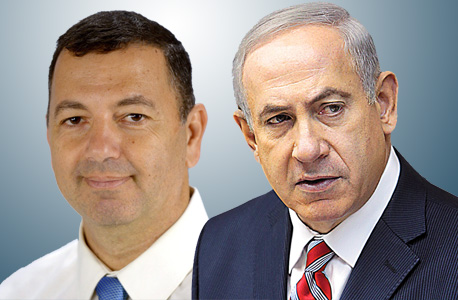 נתניהו והמנכ"ל המודח, ברגר נתניהו והמנכ"ל המודח, ברגר