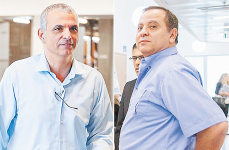 מימין: קובי מימון ומשה כחלון. שורה של ניגודי עניינים מימין: קובי מימון ומשה כחלון. שורה של ניגודי עניינים