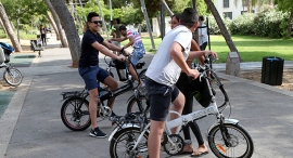 אופניים חשמליים, צילום: יריב כץ אופניים חשמליים, צילום: יריב כץ