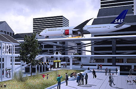 שדה תעופה עירוני שטוקהולם הדמייה, הדמייה: Alex Sutton