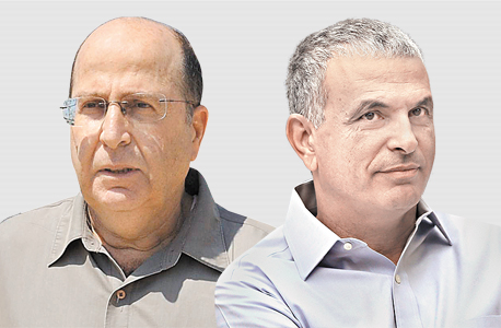 מימין: משה כחלון ומשה יעלון מימין: משה כחלון ומשה יעלון