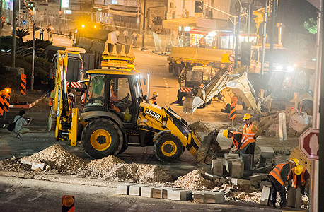 העבודות על הרכבת הקלה בת"א העבודות על הרכבת הקלה בת"א