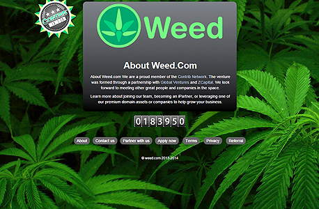 Weed, אתר אינטרנט שקשור לסמים. לא ברוסיה