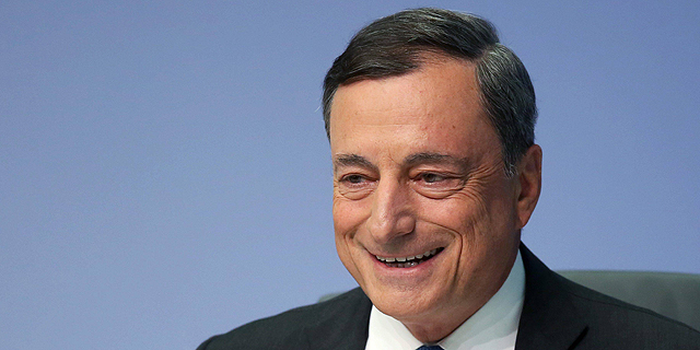 מריו דראגי נשיא ה-ECB, צילום: אי פי איי