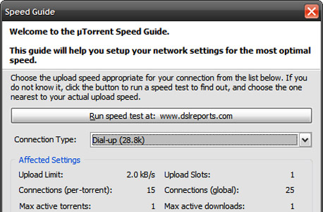 בדיקת פורטים ב-uTorrent בדיקת פורטים ב-uTorrent