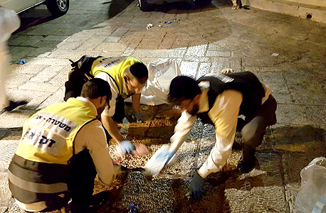 פיגוע הדקירה בעיר העתיקה בירושלים השבוע פיגוע הדקירה בעיר העתיקה בירושלים השבוע