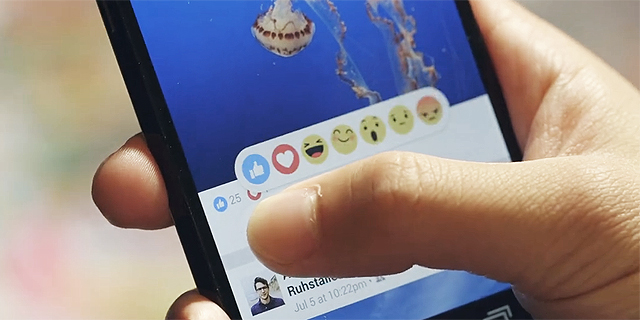 פייסבוק מרחיבה את מנעד הרגשות: מוסיפה שישה אימוג&#39;יז במקום כפתור דיסלייק
