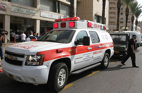 זירת הפיגוע ברעננה הבוקר זירת הפיגוע ברעננה הבוקר