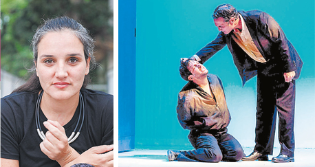 מימין: נחשון וקסמן בשבי ב"עשר דקות מהבית"; מאיה ערד. "יש קונפליקט בעיבוד שעושים למציאות" מימין: נחשון וקסמן בשבי ב"עשר דקות מהבית"; מאיה ערד. "יש קונפליקט בעיבוד שעושים למציאות"