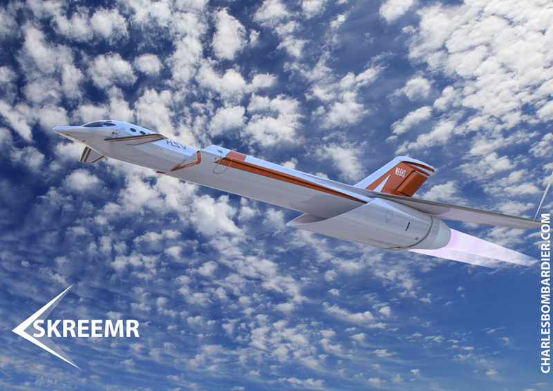 שני סוגי מנועים יביאו את הסקרימר למהירות חסרת תקדים בתחום מטוסי הנוסעים, צילום: skreemr