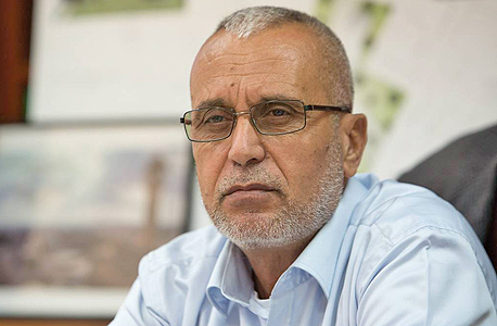 ראש עיריית קלנסוואה עבד אל באסט סלאמה. התושבים הקימו אוהל מחאה ראש עיריית קלנסוואה עבד אל באסט סלאמה. התושבים הקימו אוהל מחאה