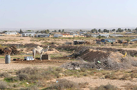 היישוב הבדואי ביר הדאג'. המדינה הכירה בו ב־1999 היישוב הבדואי ביר הדאג'. המדינה הכירה בו ב־1999
