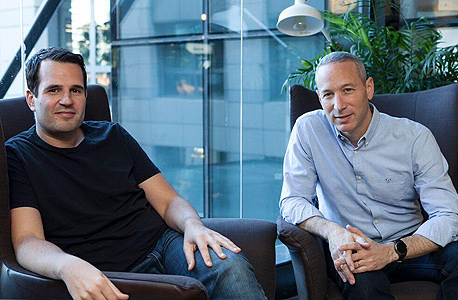 Left to right: Lemonade's founders Shai Wininger and Daniel Schreiber. Photo: Yael Wissner-Levy