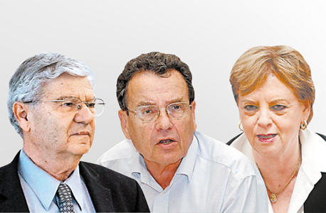 דורית בייניש, דניאל פרידמן ואהרון ברק דורית בייניש, דניאל פרידמן ואהרון ברק