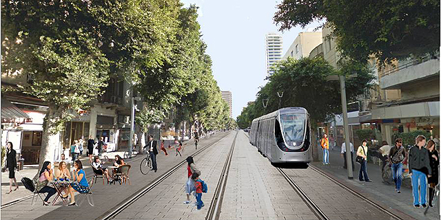 אחרי הקו האדום: הכירו את הקווים הירוק והסגול של הרכבת הקלה