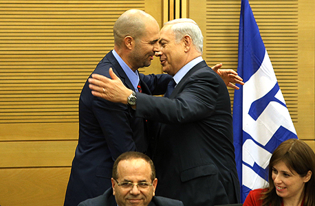 בנימין נתניהו ואמיר אוחנה בנימין נתניהו ואמיר אוחנה