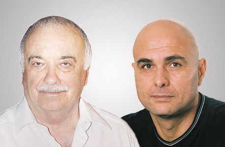 מימין יוסי ארד ואליעזר פישמן מימין יוסי ארד ואליעזר פישמן