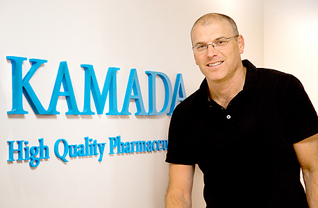 Kamada CEO Amir London. Photo: Nati Levi Kamada CEO Amir London. Photo: Nati Levi