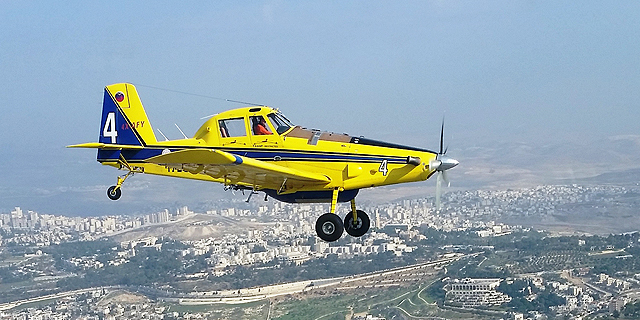 בשיא הקיץ: טייסת הכיבוי אלעד קורקעה חלקית בגלל זיהום בדלק