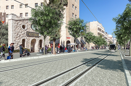 תוואי הרכבת הקלה ירושלים תוואי הרכבת הקלה ירושלים
