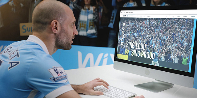 פאבלו סאבלטה שחקן מנצ'סטר סיטי חסות וויקס 