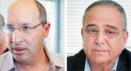 נשיא התאחדות התעשיינים שרגא ברוש ויו"ר ההסתדרות אבי ניסנקורן נשיא התאחדות התעשיינים שרגא ברוש ויו"ר ההסתדרות אבי ניסנקורן