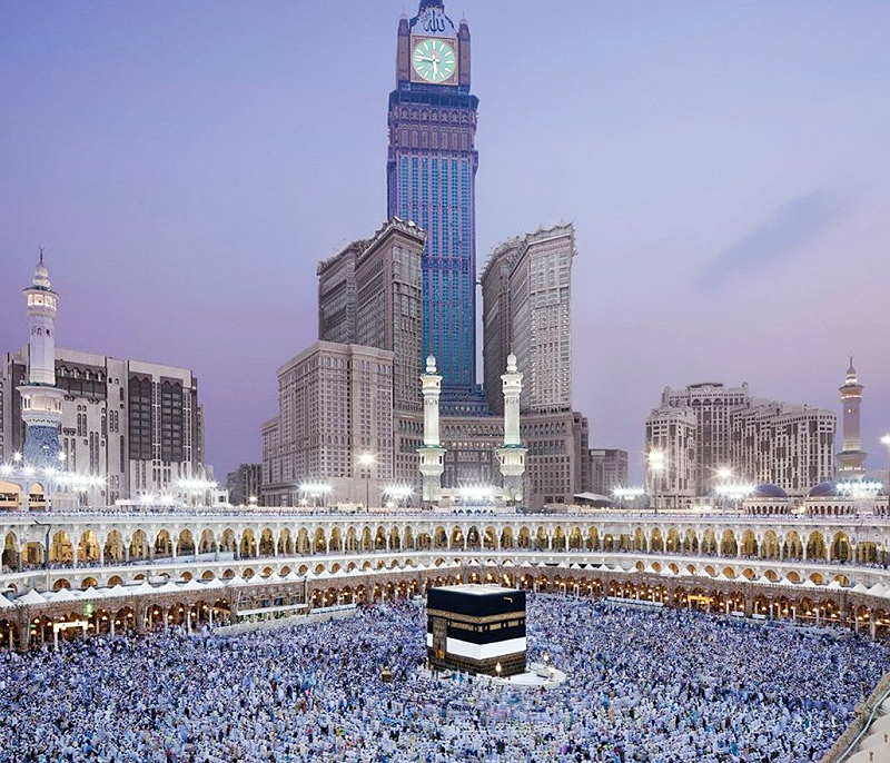 מגדל השעון המלכותי במכה, סעודיה. מס הכנסה אפס, מס על רווחים בבורסה - 20%